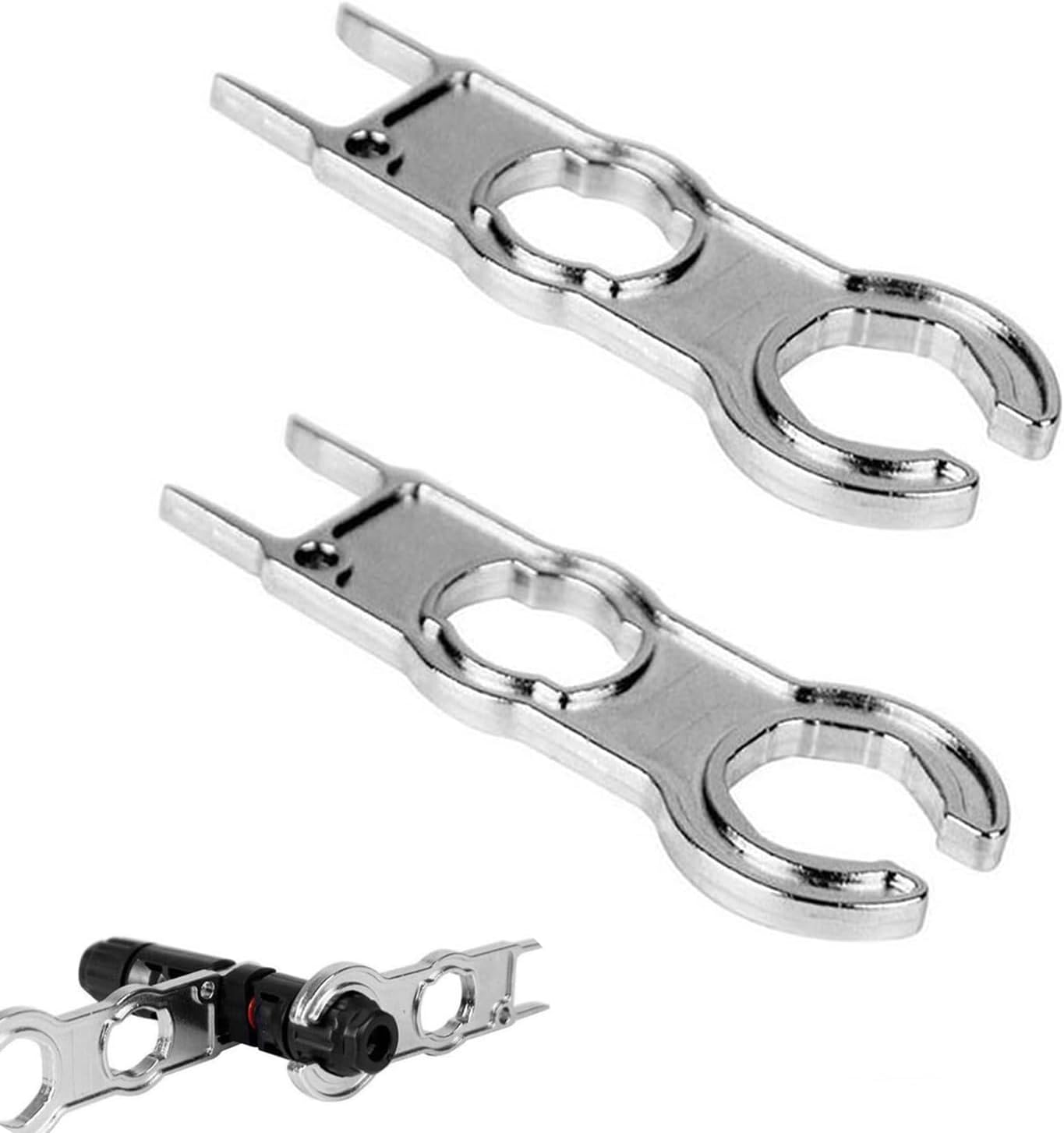 Lot de 2 clés solaires MC4 en alliage de zinc